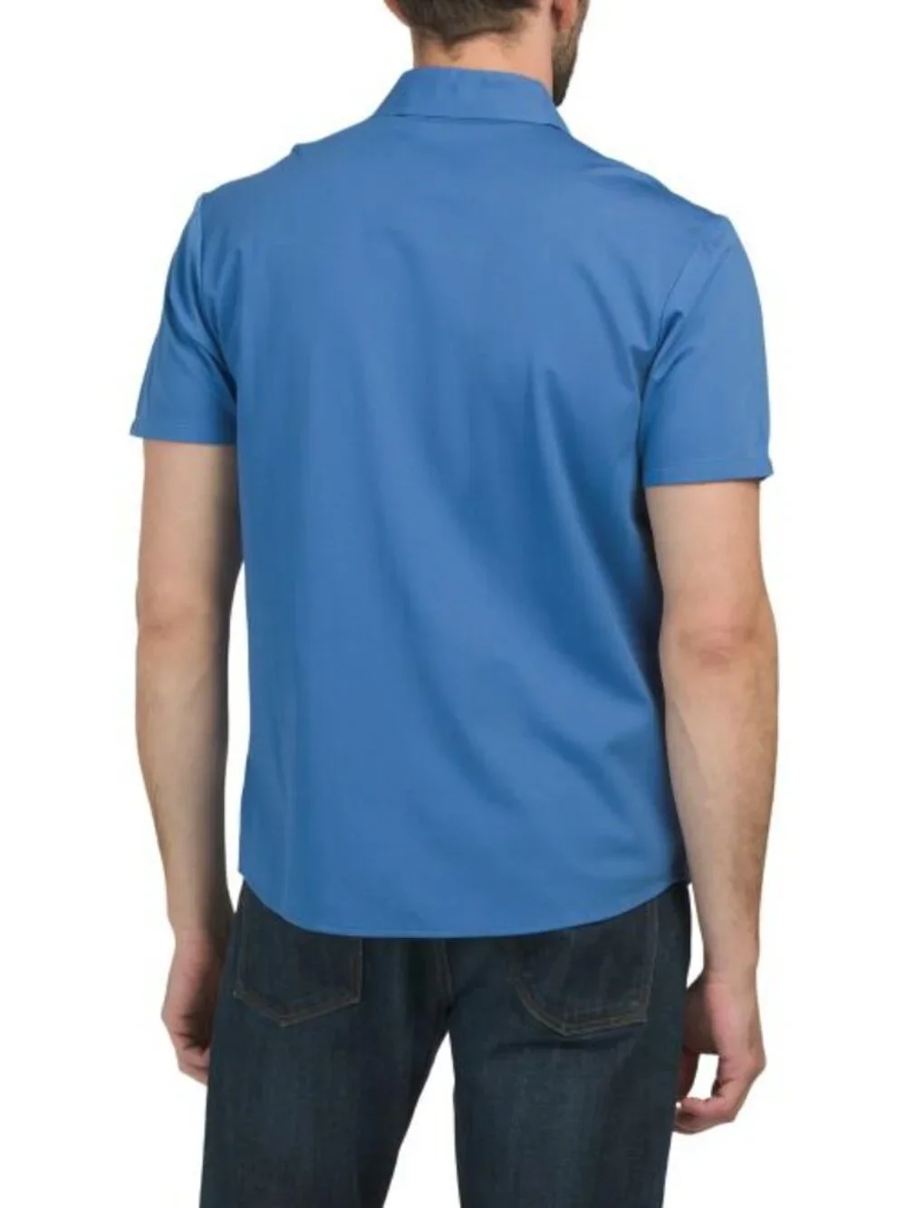 KENNETH COLE Tech Button Front Shirt - Picture 2 of 3